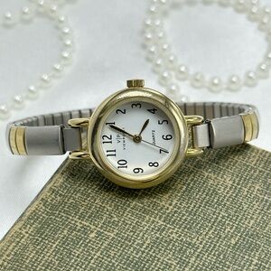 Two-Tone Round Dial Viewpoint Watch